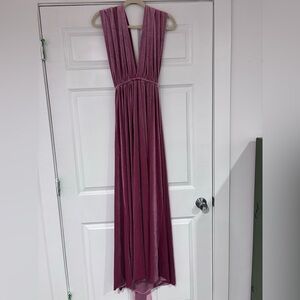 Convertible Velvet Bridesmaid Dress
